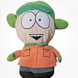 Rare South Park Kyle Stuffed  Plush 2008 Comedy Central